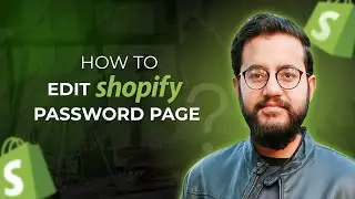 How to Edit Shopify Password Page (Horizon Theme) + Countdown Timer Prompt Included