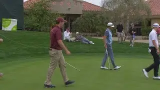 Jon Rahm&rsquo;s skillful birdie chip-in at Waste Management