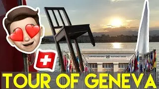 Top 13 things to see in GENEVA, half day tour in 4K