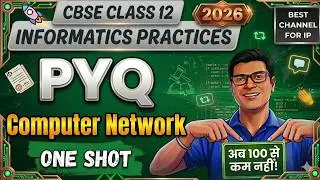 Computer Network PYQ 💯 | Class 12 IP Important Questions | Internet and Web | Boards 2026