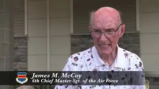 Chief Master Sgt. McCoy's 90th Birthday