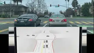 Tesla Full Self Driving around San Jose (avoids standing water 1:23)