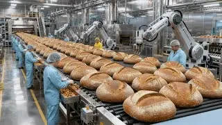 Inside a Modern Artisan Bread Factory | How it is Made (Full Process)
