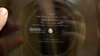 Bob Brozman - Slow and Jagged Blues (Guitar Player Magazine Flexi Disc, September 1985)