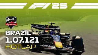 F1 25: BRAZIL Esports Hotlap + Track Guide 🔊 (1:07:121) &ndash; Daniele Haddad #f125 #f125hotlap