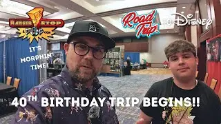 Day 1 of Our Disney Birthday Road Trip | Power Rangers & Burgers in ATL