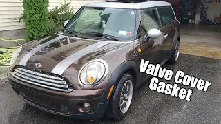 2009 Mini Cooper Clubman Base Valve cover gasket replacement part 1