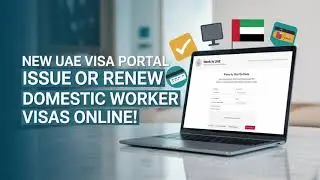 New UAE Platform Makes Domestic Worker Visa Services 100% Online 🇦🇪✨ #UAEUpdate #WorkinUAE