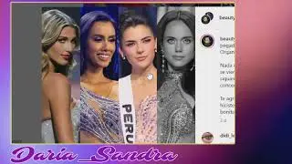 MissPeru Karla Bacigalupo queda fuera del Miss Universe. Se&ntilde;alan argolla de Mexico / corona r0bada