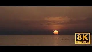 변산해수욕장 낙조공원 일몰 South Korea, Byeonsan Beach Viewpoint Park Sunset 8K UHD 24fps