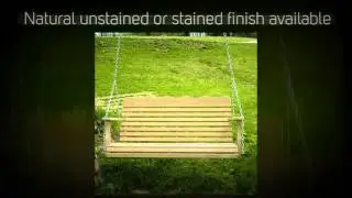 Amish Outdoor Furniture Colonial Porch Swing