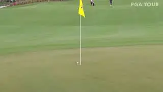 Mark Hubbard&rsquo;s approach on No. 18 is the Shot of the Day