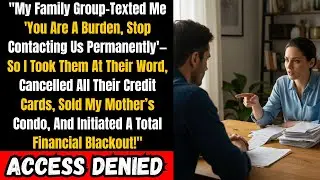 My Family Group-Texted Me 'You Are A Burden, Stop ..