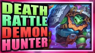 🕹️ Hearthstone - Deathrattle Demon Hunter Stream - The Lost City of Ungoro