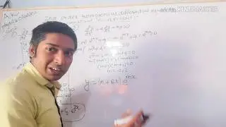 second order homogeneous differential equation with constant coefficient...(sem1)