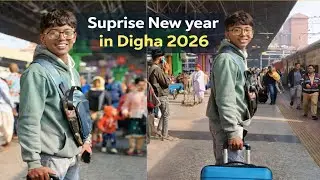 SURPRISE NEW YEAR CELEBRATION IN DIGHA ❤️ #youtubevideos #dighatrip #newyear #newyearvlogs 