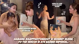 BARBIE IMPERIAL INALAGAAN MUNA SI FELIZE HABANG UMAAWRA SI ELISSE JOSON 😍 FIRST RUNWAY NI FELIZE