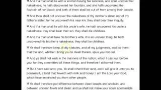 Scriptures Often Ignored   'Thou Shalt Not   '