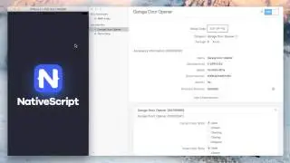 NativeScript HomeKit demo app