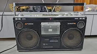 Hitachi TRK-8080E Boombox radio tape record +919023321435#audiorecorder