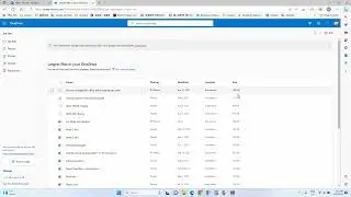 How to sort your one drive file by size