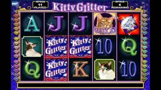 Kitty Glitter Online Slot, Mininmum Stake Bonus Free Spins!