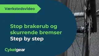 Stop brakerub og skurrende bremser: Step by step