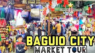【4K】BAGUIO CITY MARKET | WALKING TOUR