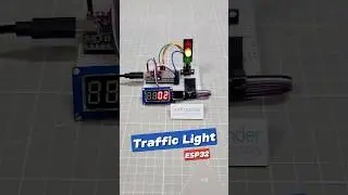 Realistic Arduino Traffic Light with 7-Segment Display! #arduino  #arduinoproject
