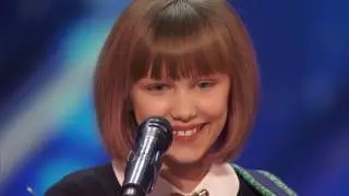 Grace VanderWaal  12 Year Old Ukulele Player Gets Golden Buzzer   America's Got Talent 2016