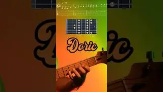 🌒 Neither Sad nor Bright | The G Dorian Sound on Guitar 🌔