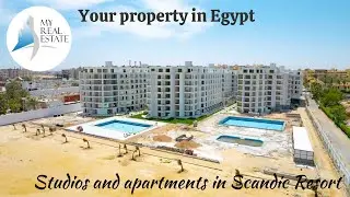 Studios and apartments for sale in Scandic Resort - Hurghada, Red Sea, Egypt