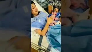 Actress Pranitha with her new born baby girl ☺️#Pranitha #baby #latestvideos #shortfeed #shorts