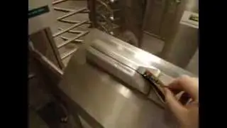 How To Use a Turnstile, NYC Subway
