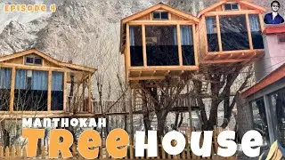 First Tree house in Pakistan | Water fall view from Window | #skardu series | Ep 4 | Nasli Vlogs