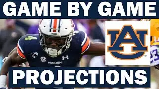 Auburn Win Probabilities for Each Game in 2021