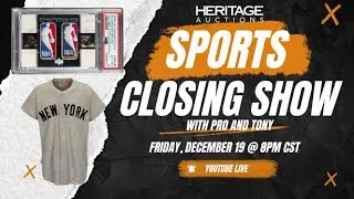 Heritage Auctions: INSANE lots closing! Jordan/Kobe 1-of-1, Mantle Gamer, Ohtani HR Ball & More!