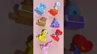 bt21 x mcdonalds happy meal (unboxing ver)