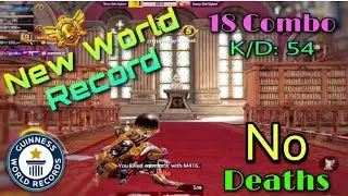 New World Record - No Deaths In King Of Gun Game Mode // Get 18 Combo // KD:54 In 3 Match // BGMI.