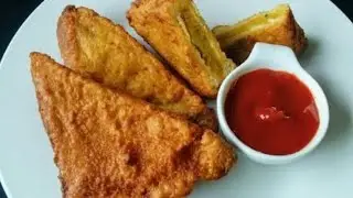 Bread Pakora recipe(ENG SUB) |Bread fritters |Easy and Quick snacks recipe |Mumbai famous snack