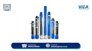 Laxmi ViLA Borewell Submersible Pumps, designed for deep well performance