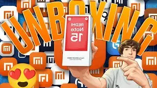 UNBOXING Xiaomi redmi note 15 INCREDIBILE 
