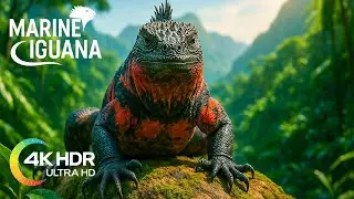 || Marine Iguana Facts || They Swim Like Fish and Bask on Lava to Stay Alive! ||
