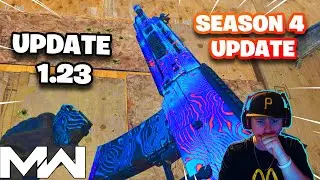 NEW MODERN WARFARE SEASON 4 UPDATE! - NEW PLAYLIST UPDATES!(1.23 Update COD MW)