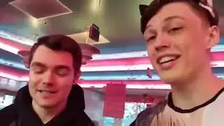 Nicholas J Fuentes' cute catboi date =^.^= KAWAII... [RE-UPLOAD]