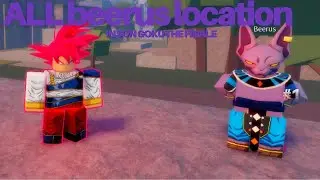 ALL Beerus location in Son Goku The Finale After Future