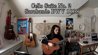 Cello Suite No 2. Sarabande BWV 1008