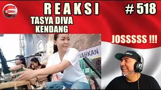 Tasya Diva Kendang rodok semlumut-BULE DARI BRAZIL REAKSI