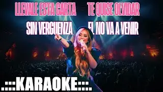 Karina Enganchado FULL ( KARAOKE PREM ♪ )