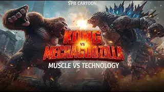 Kong vs Mechagodzilla&ndash;Muscle vsTechnology #Kong #Mechagodzilla #Godzilla #MonsterVerse #Kaiju #Titan